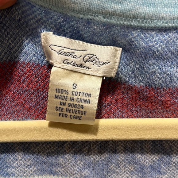 Tasha Polizzi “Sonoma” Aztec Sweater Dress NWT 100% Cotton Blue & Cream Sz S - Picture 11 of 11